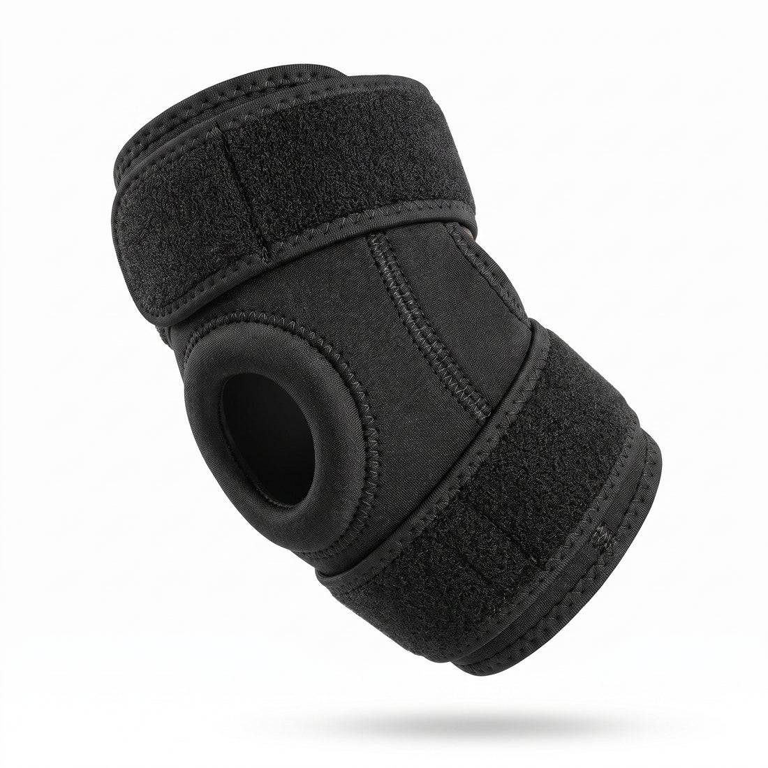 Black adjustable elbow compression brace product photo